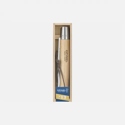 Opinel No.13 Giant Knife Gift Box - 8.66" Stainless Steel Blade Beechwood Handle