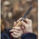 Opinel No.7 Beechwood Kids Round Ended Pocket Knife - 3.14" Blade