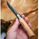 Opinel No.8 Folding Pocket Knife - 3.34" Stainless Steel Blade Beechwood Handle Cyclaire Knives and Tools