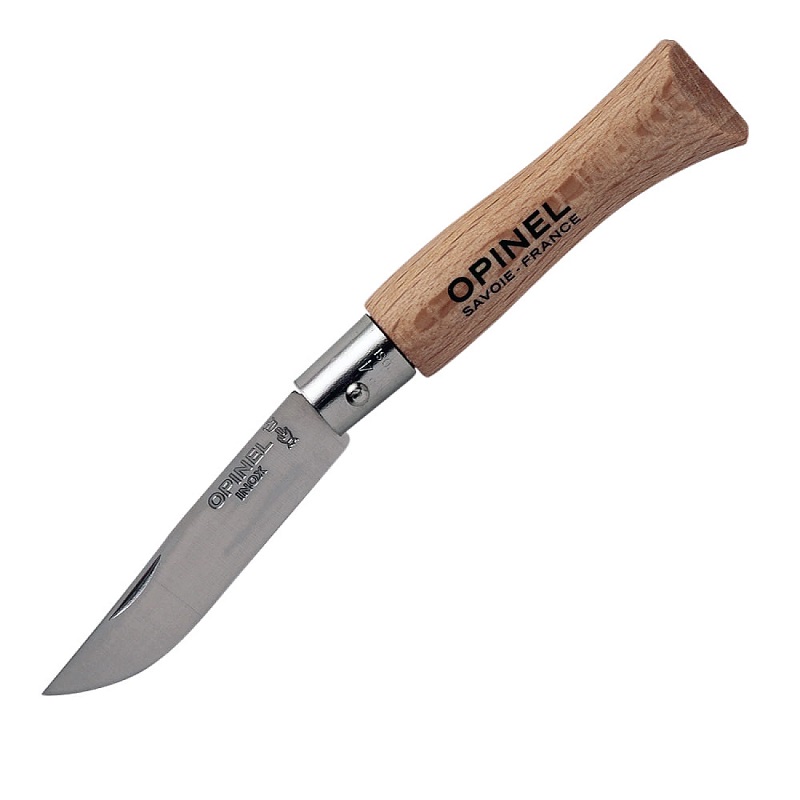 Opinel No.4 UK EDC Pocket Knife Stainless Steel