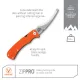 Outdoor Edge Zip Pro Folding Gutting Knife for Fish or Game Cyclaire Knives and Tools