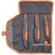 Outdoor Edge Vantex Hunting Knife Set - 3 Knives, Sharpener and Knife Roll
