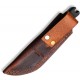 Reiff Knives F3 EDC Knife - 2.9" CPM-MagnaCut Stainless Blade Black G10 Handle Leather Sheath