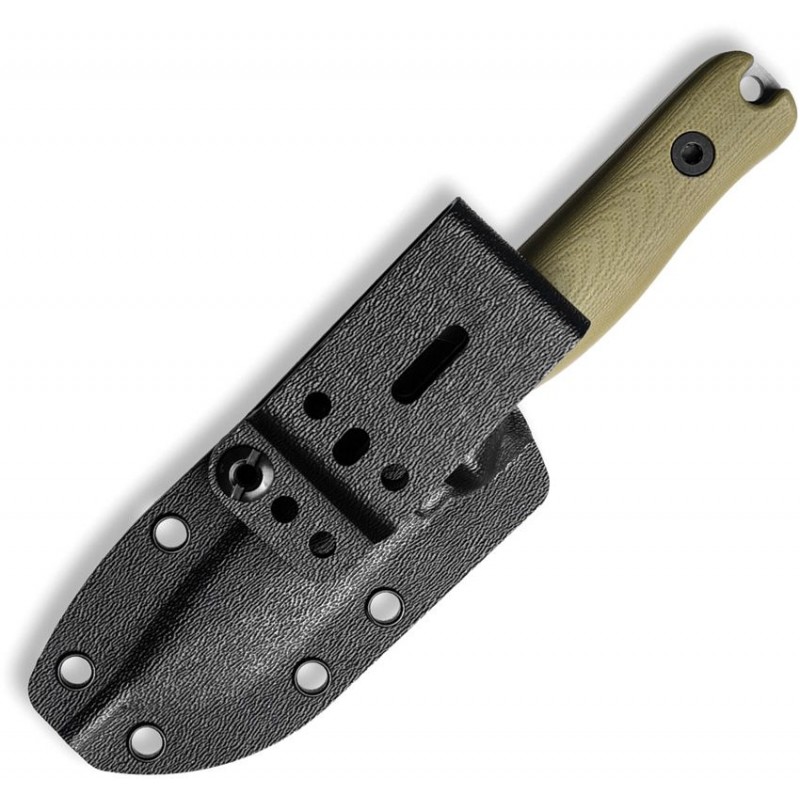 Reiff Knives F3 EDC Knife - 2.9" CPM MagnaCut OD Green G10 Handle Kydex Sheath