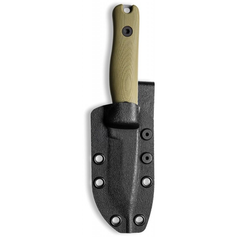 Reiff Knives F3 EDC Knife - 2.9" CPM MagnaCut OD Green G10 Handle Kydex Sheath