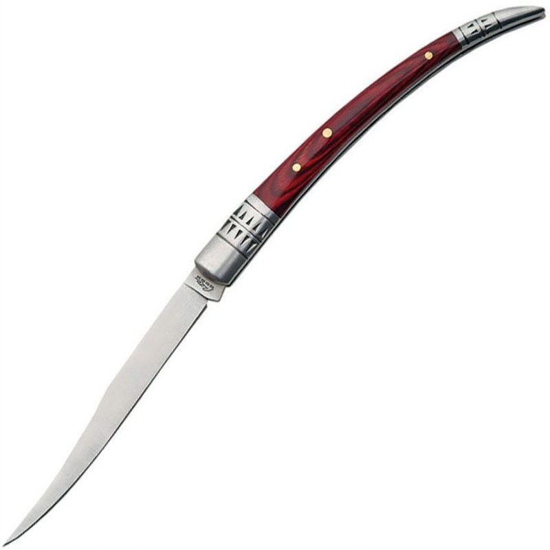 Rite Edge Spanish Fruit Knife - 3" Stainless Steel Blade Pakkawood Handle