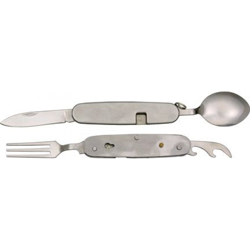 Rite Edge Four Function Camp Tool - Blade, Bottle Opener, Fork and Spoon