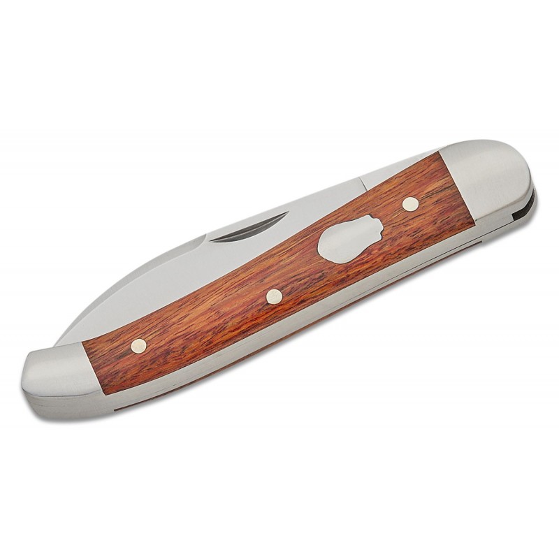 RoseCraft Blades French Broad Jack UK EDC Folding Knife - 2.95" D2 Wharncliffe Blade Rosewood Handle