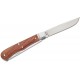 RoseCraft Blades Cockleburr Creek Trapper Folding Knife - 3.25" D2 Clip and Spey Blades Rosewood Handle with Stainless Bolsters