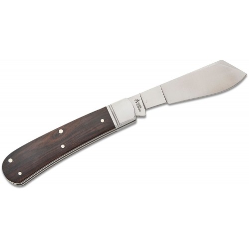 RoseCraft Blades Mill Creek Cotton Sampler Slipjoint Folding Knife - 3.125" D2 Satin Blade Black Sandalwood Handle