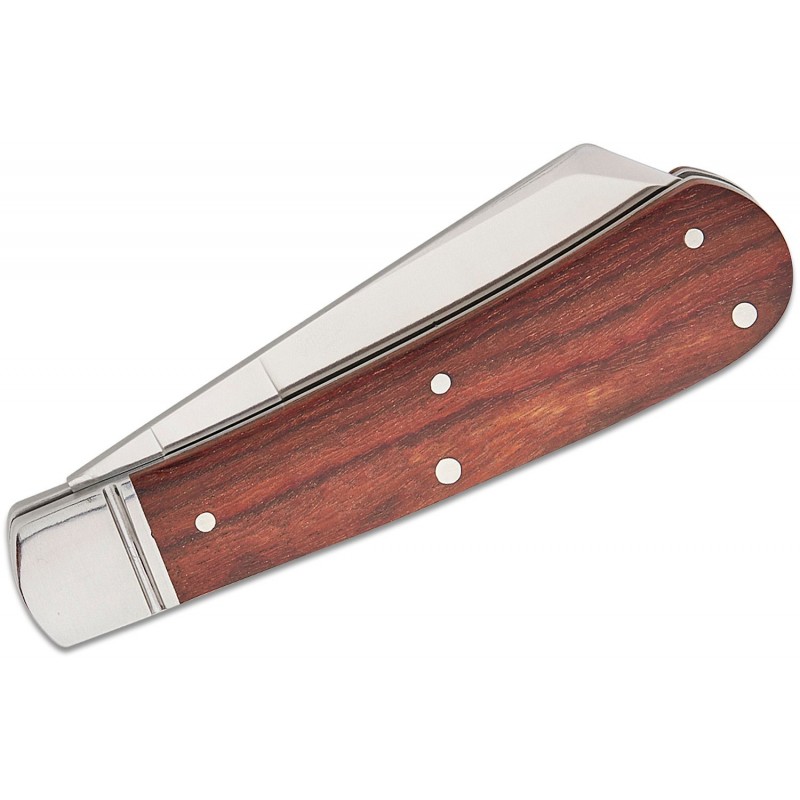 RoseCraft Blades Mill Creek Cotton Sampler Slipjoint Folding Knife - 3.125" D2 Satin Blade Red Sandalwood Handle