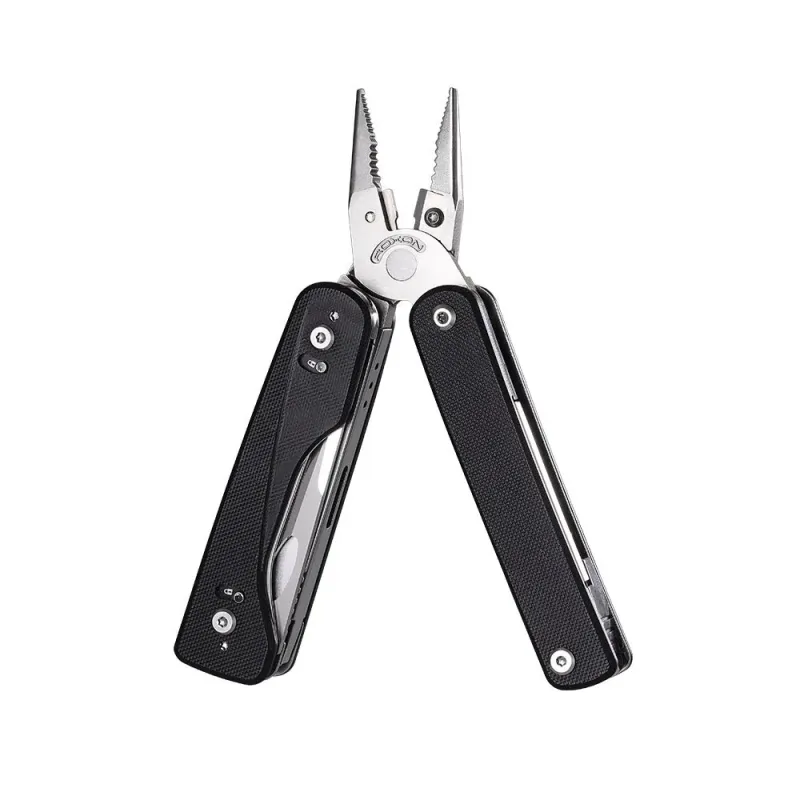 Roxon Flex Titan Modular Multi-Tool -  3.42" Closed 14 Tools Black G10 Handle Cyclaire Knives and Tools