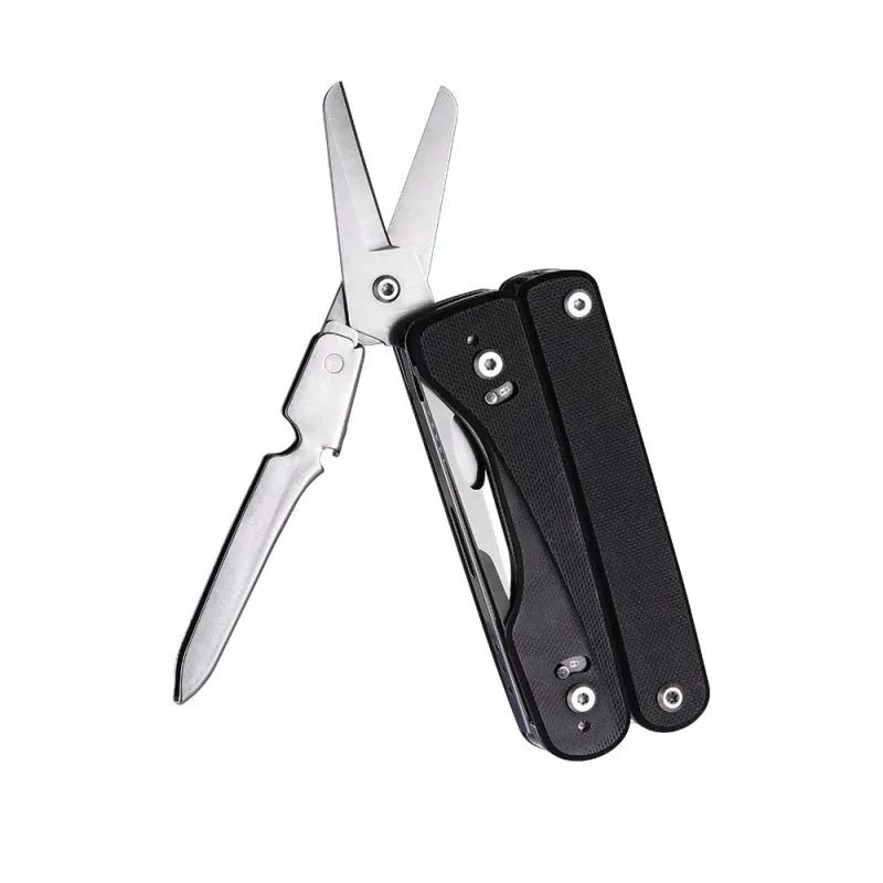 Roxon Flex Titan Modular Multi-Tool -  3.42" Closed 14 Tools Black G10 Handle Cyclaire Knives and Tools
