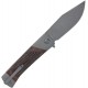 Schrade Old Timer Frontier Series Folding Knife -  3.75" Blade Luxewood Compostie Handle with Steel Bolster