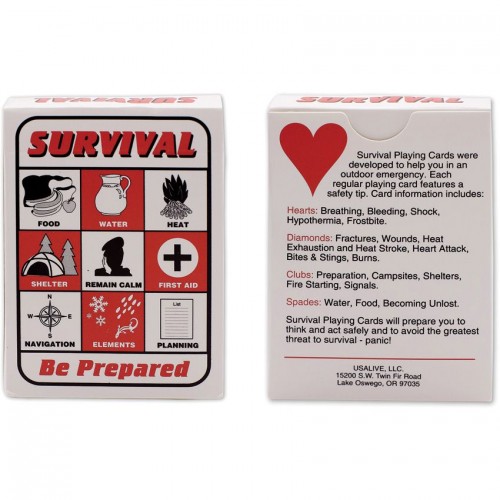 Speedhook Survival Playing Cards
