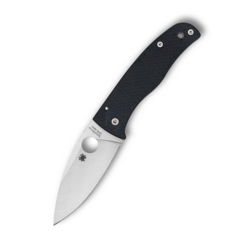 Spyderco Bodacious Sprint Run Folding Knife - 3.66" CPM-S90V Stainless Steel Blade Carbon Fiber 