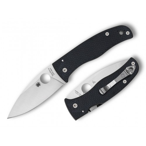 Spyderco Bodacious Sprint Run Folding Knife - 3.66" CPM-S90V Stainless Steel Blade Carbon Fiber 