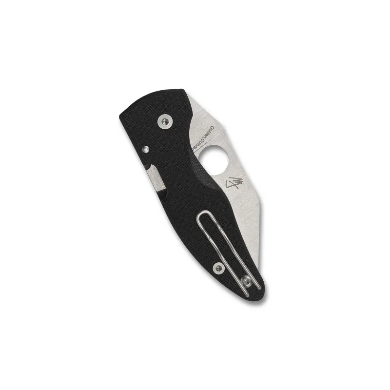 Spyderco MicroJimbo Sprint Run Carbon Fibre Folding Knife - 2.45" CPM-S90V Blade Carbon Fibre Handle Cyclaire Knives and Tools