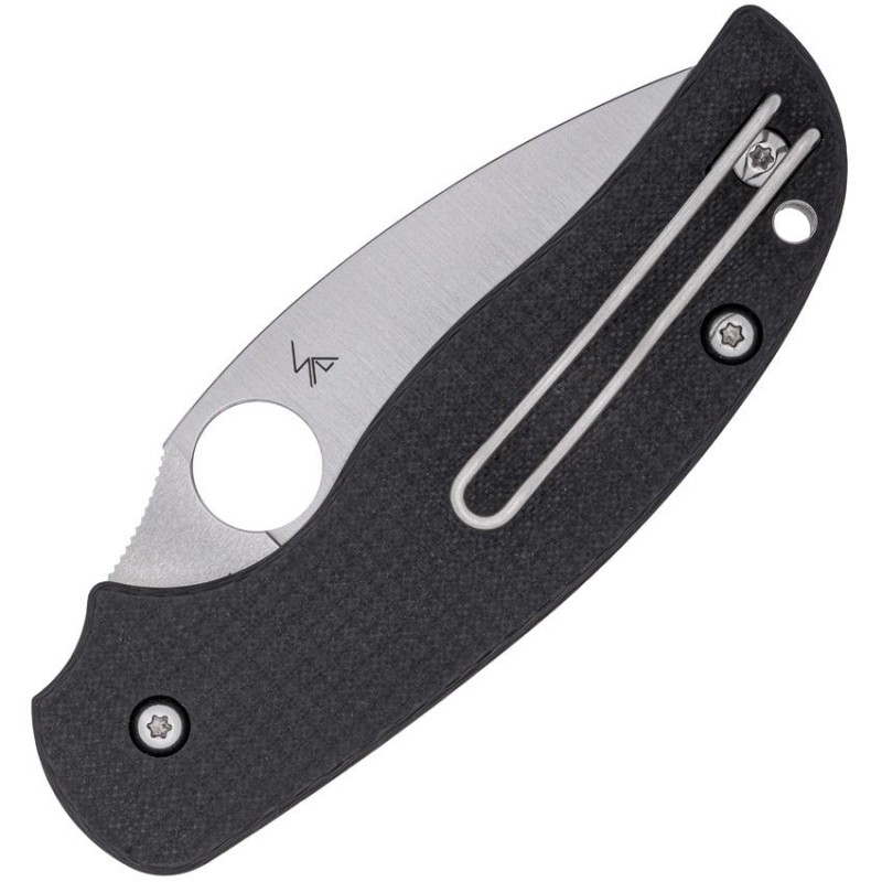 Spyderco Sage 6 Folding Knife  - 3" CPM-S30V Blade Peel-Ply Carbon Fiber and G10 Laminate Handle