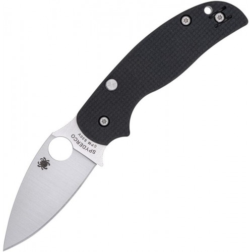 Spyderco Sage 6 Folding Knife  - 3" CPM-S30V Blade Peel-Ply Carbon Fiber and G10 Laminate Handle