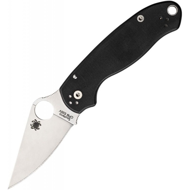 Spyderco Para 3 Folding Knife - 3" CPM-S45VN Blade Black G10 Handle