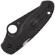 Spyderco Para 3 LW Folding Knife - 2.92" CTS-BD1N Black Spyderedge Serrated Blade Black FRN Handle