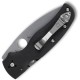 Spyderco Shaman Lightweight Folding Knife - 3.58" CTS-BD1N Blade Black FRN Handle