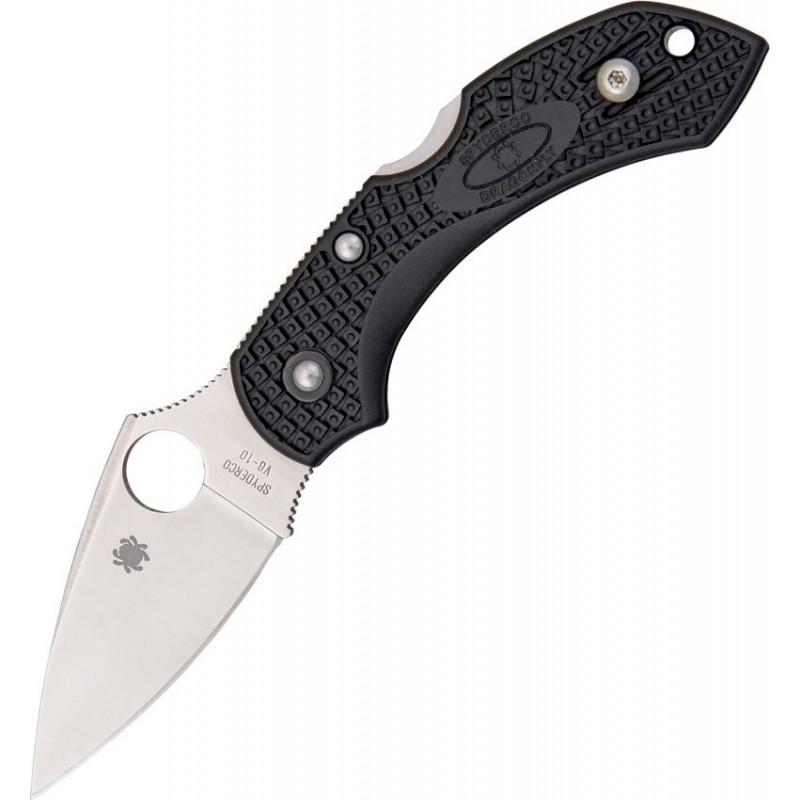 Spyderco Dragonfly 2 Folding Knife - 2.28" VG-10 Blade Black FRN Handle