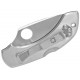 Spyderco Dragonfly SS Tattoo 2.29" VG10 Plain Blade Steel Handles with Etch
