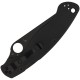 Spyderco Military 2 Compression Lock Folding Knife - 4" S30V Black Combo Blade Black G10 Handle