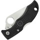 Spyderco Ladybug 3 Key Ring Knife - 1.938" VG10 Plain Blade Black FRN Handle