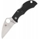 Spyderco Manbug Folding Knife - 1.9" VG10 Stainless Wharncliffe Shaped Plain Blade Black FRN Handle