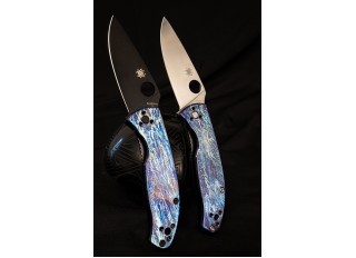 Spyderco Tenacious R.I.L. and Tenacious R.I.L. Disarray Finish D2