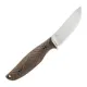 SRM Knives Fossa Fixed Blade Knife - 3.44" 14C28N Blade Tan Weave Linen MIcarta Handle Cyclaire Knives and Tools