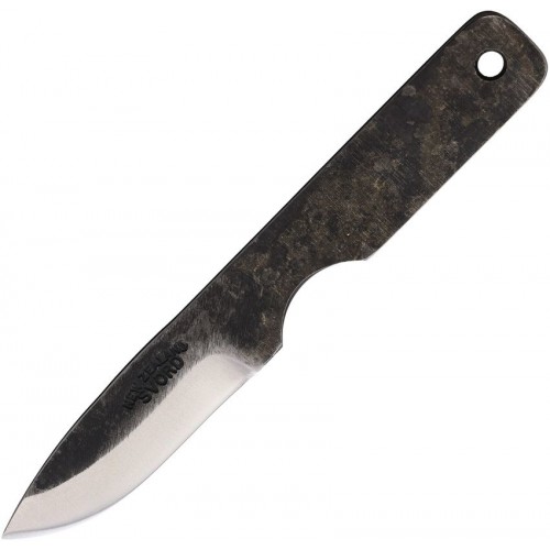 Svord Hiker Fixed Blade Knife - 3" Carbon Steel Blade Skeletonized Tang Handle