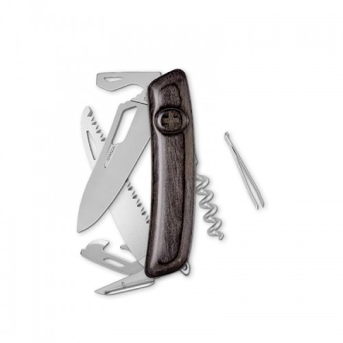 Swiza SH05R AM Laminate Black 12 Function Multi Tool - 2.95" Blade