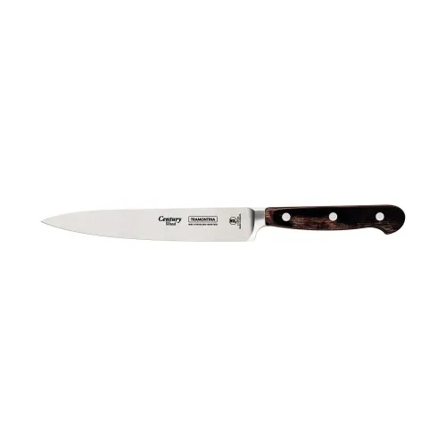 Tramontina 6" Utility Kitchen Knife - Century Wood Handle