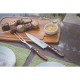 Tramontina Churrasco 2 Piece Wooden Handle Carving Set - Meat Fork and 20cm Carving Knife