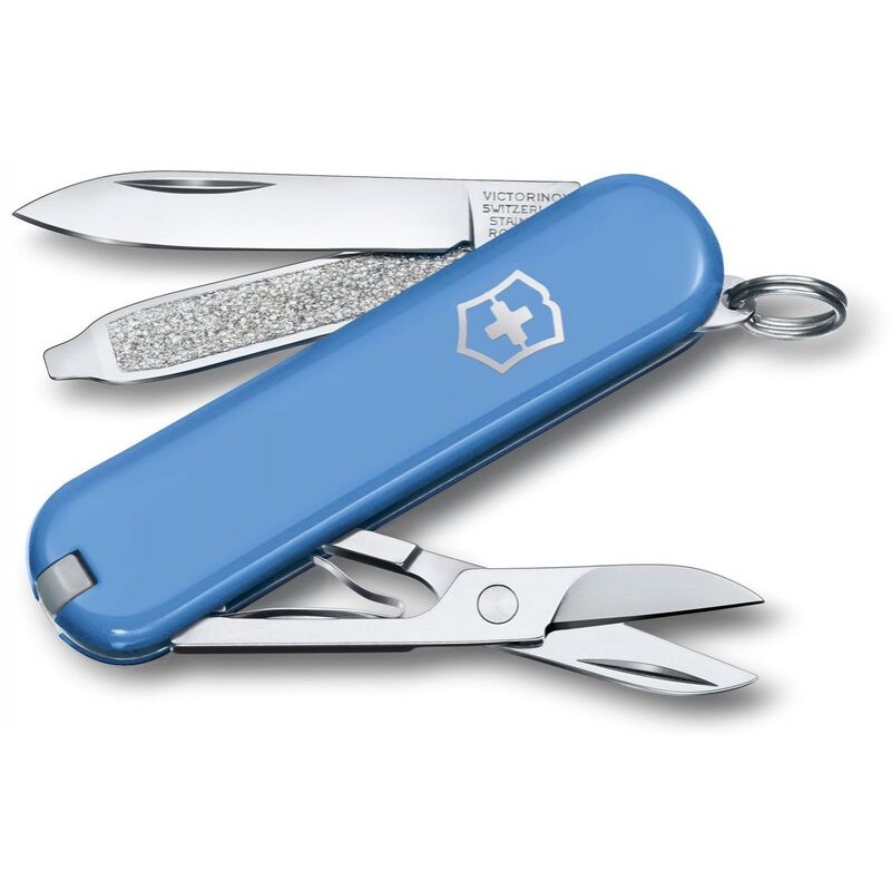 Victorinox Classic SD Colours Alox UK EDC Key Ring Multi Tool - Summer Rain
