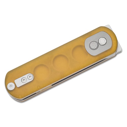 Vosteed Corgi Pup Trek Lock Knife - 2.37" CPM-S35VN Satin DP Blade PEI Ultem Handle