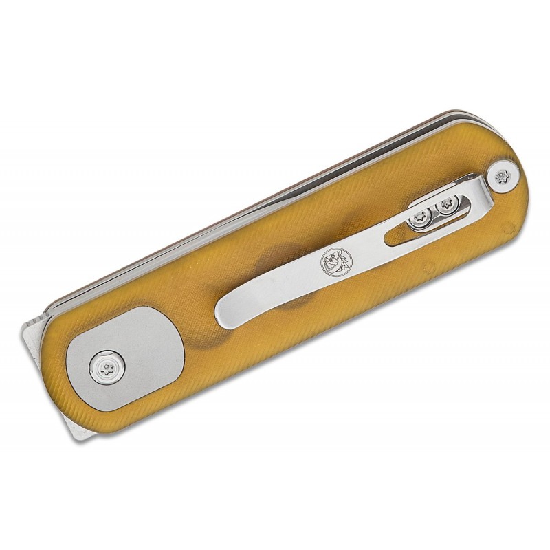 Vosteed Corgi Pup Trek Lock Knife - 2.37" CPM-S35VN Satin DP Blade PEI Ultem Handle