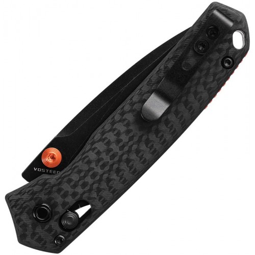 Vosteed Mini Psyop Crossbar Lock - 2.69" Elmax Blade CF Handle