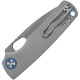 Vosteed Porcupine Folding Knife  - 2.99" 14C28N DP Blade Grey G10 Handle