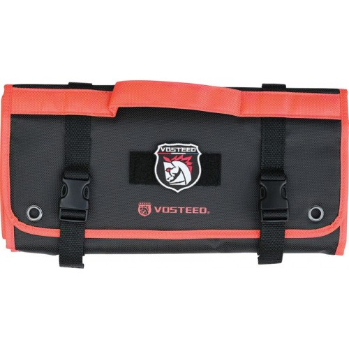 Vosteed Knife Roll - Black and Orange Holds 15 Knives