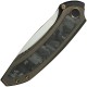 We Knife Winsome Folding Knife - 3.74" M390 Blade Bronze Titanium Handle Marble CF Inlays