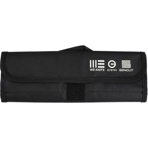 We Knife - Civivi - Sencut Knife Roll - Black Holds 10 Knives