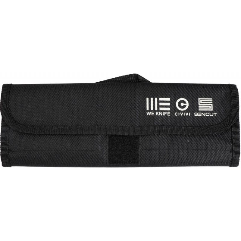 We Knife - Civivi - Sencut Knife Roll - Black Holds 10 Knives