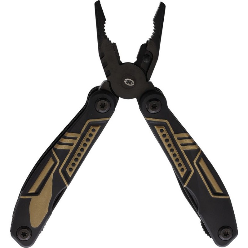 WithArmour Ranger Multitool – Black and Tan Tactical 12-in-1 Outdoor Survival Tool