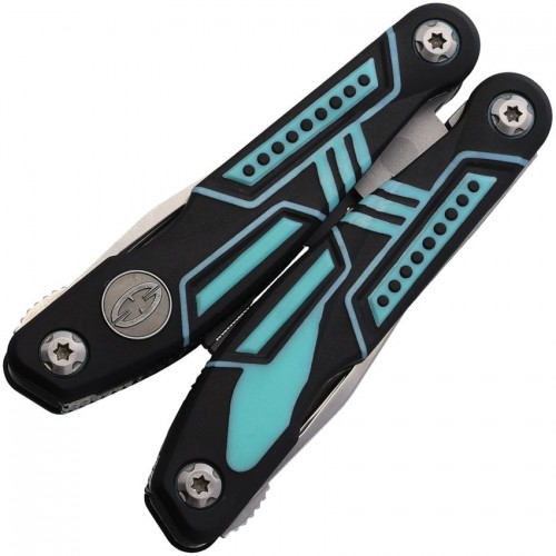 WithArmour Ranger Multitool – Blue Tactical 12-in-1 Outdoor Survival Tool