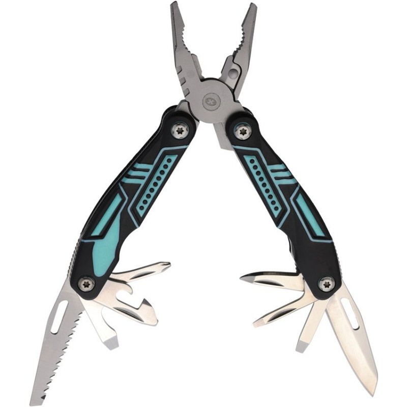 WithArmour Ranger Multitool – Blue Tactical 12-in-1 Outdoor Survival Tool